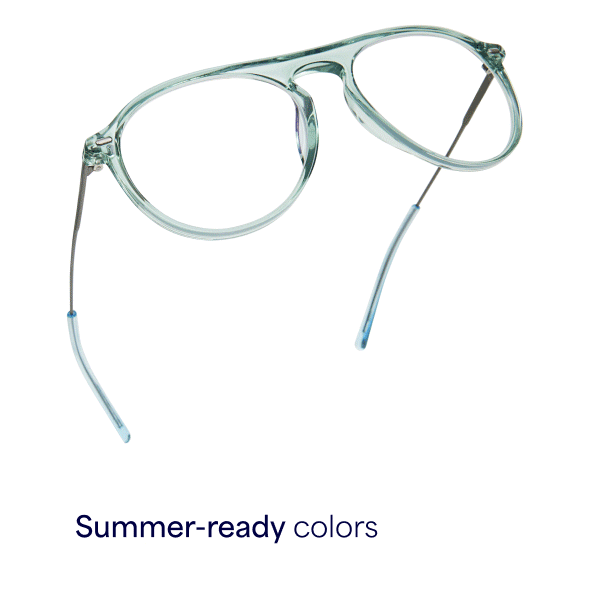 Grey Transparent Gunmetal Grey Full Rim Rectangle Lenskart Air fusion